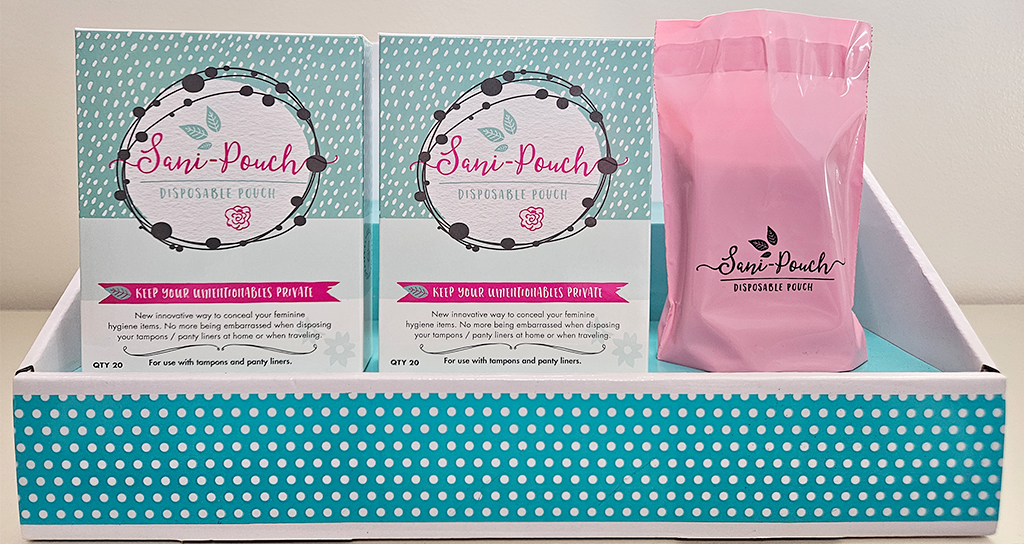 Sani-Pouch Double Pack product packaging